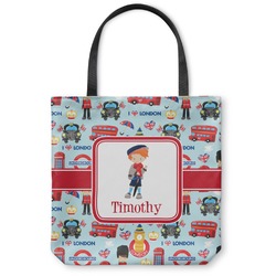 London Canvas Tote Bag - Small - 13"x13" (Personalized)