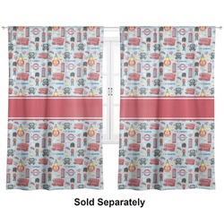 London Curtain Panel - Custom Size