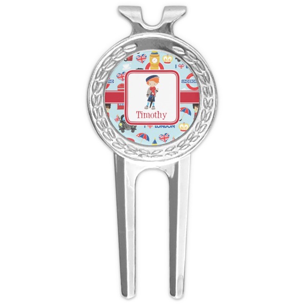 Custom London Golf Divot Tool & Ball Marker (Personalized)