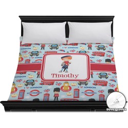 London Duvet Cover - King (Personalized)