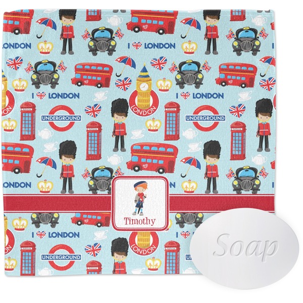 Custom London Washcloth (Personalized)