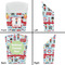 London French Fry Favor Box - Front & Back View