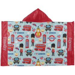 London Kids Hooded Towel (Personalized)