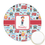 London Printed Cookie Topper - Round (Personalized)