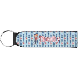 London Neoprene Keychain Fob (Personalized)