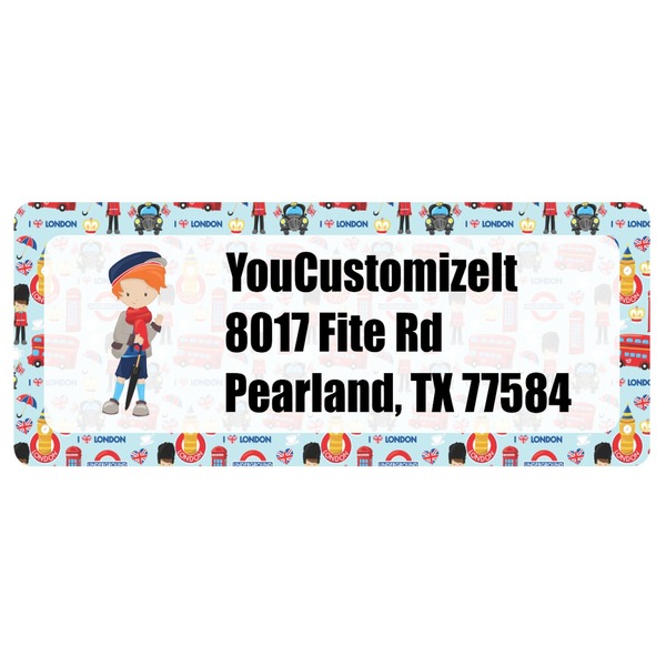 Custom London Return Address Labels (Personalized)