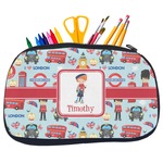 London Neoprene Pencil Case - Medium w/ Name or Text