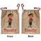 London Santa Bag - Front and Back