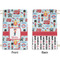 London Small Laundry Bag - Front & Back View