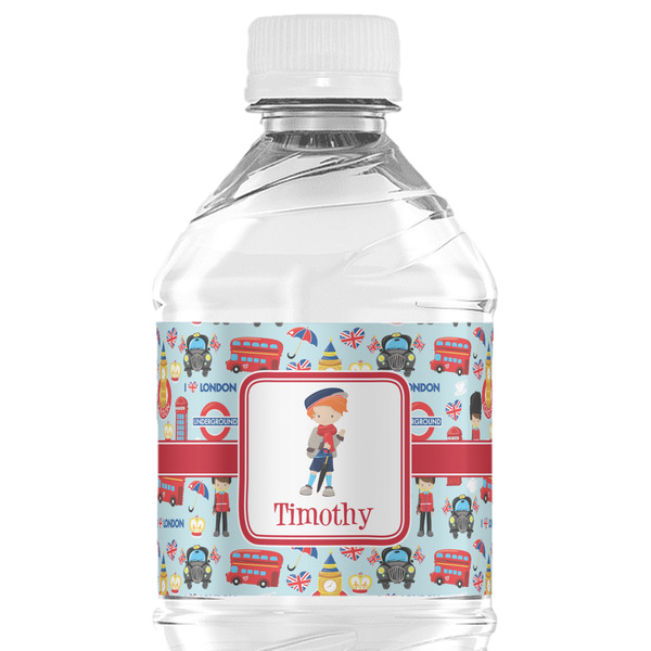 Custom London Water Bottle Labels - Custom Sized (Personalized)