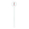 London White Plastic 5.5" Stir Stick - Round - Single Stick