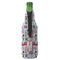 London Zipper Bottle Cooler - BACK (bottle)