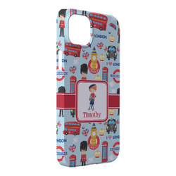 London iPhone Case - Plastic - iPhone 14 Plus (Personalized)