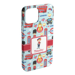 London iPhone Case - Plastic - iPhone 15 Plus (Personalized)