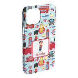 London iPhone Case - Plastic - iPhone 15 Pro Max (Personalized)