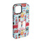 London iPhone 15 Pro Tough Case - Angle