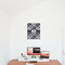 Plaid with Pop 16x20 - Matte Poster - On the Wall