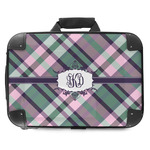 Plaid with Pop Hard Shell Briefcase - 18" (Personalized)