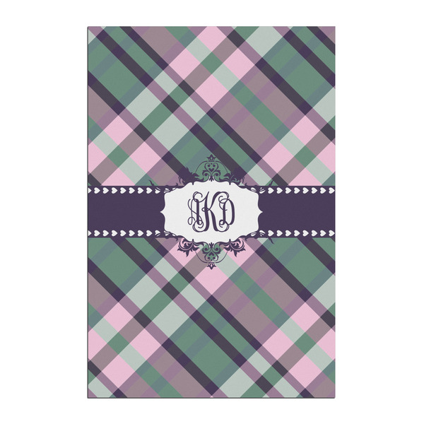 Custom Plaid with Pop Posters - Matte - 20x30 (Personalized)