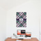 Plaid with Pop 20x30 - Matte Poster - On the Wall