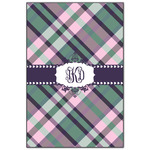 Plaid with Pop Wood Print - 20x30 (Personalized)