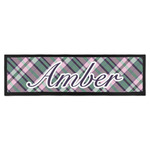 Plaid with Pop Bar Mat - Large (Personalized)