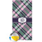 Plaid with Pop Beach Towel w/ Beach Ball