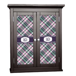 Plaid with Pop Cabinet Decal - Small (Personalized)