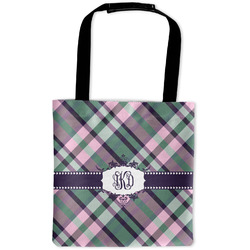 Plaid with Pop Auto Back Seat Organizer Bag (Personalized)