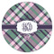 Plaid with Pop Drink Topper - Medium - Single