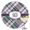 Plaid with Pop Drink Topper - XLarge - Single with Drink