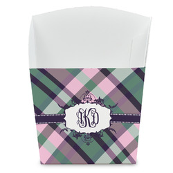 Plaid with Pop French Fry Favor Boxes (Personalized)