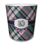 Plaid with Pop Plastic Tumbler 6oz (Personalized)