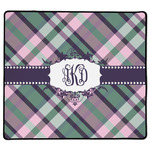 Plaid with Pop XL Gaming Mouse Pad - 18" x 16" (Personalized)