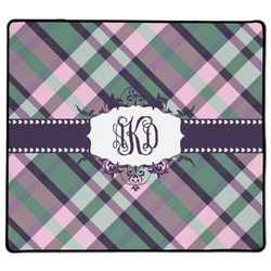 Plaid with Pop XL Gaming Mouse Pad - 18" x 16" (Personalized)