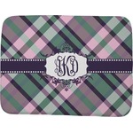 Plaid with Pop Memory Foam Bath Mat - 48"x36" (Personalized)