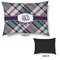 Plaid with Pop Outdoor Dog Beds - Large - APPROVAL