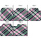 Plaid with Pop Page Dividers - Set of 5 - Approval