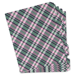 Plaid with Pop Binder Tab Divider - Set of 5 (Personalized)
