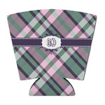 Plaid with Pop Party Cup Sleeve - with Bottom (Personalized)