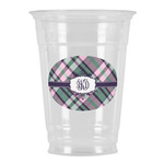 Plaid with Pop Party Cups - 16oz (Personalized)