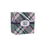 Plaid with Pop Party Favor Gift Bags - Matte (Personalized)