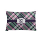 Plaid with Pop Pillow Case - Standard (Personalized)