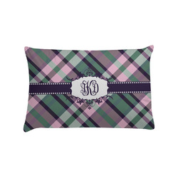Plaid with Pop Pillow Case - Standard (Personalized)
