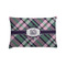 Plaid with Pop Pillow Case - Standard - Front