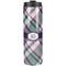 Plaid with Pop Stainless Steel Tumbler 20 Oz - Front