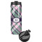 Plaid with Pop Stainless Steel Tumbler