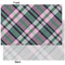 Plaid with Pop Tissue Paper - Heavyweight - XL - Front & Back