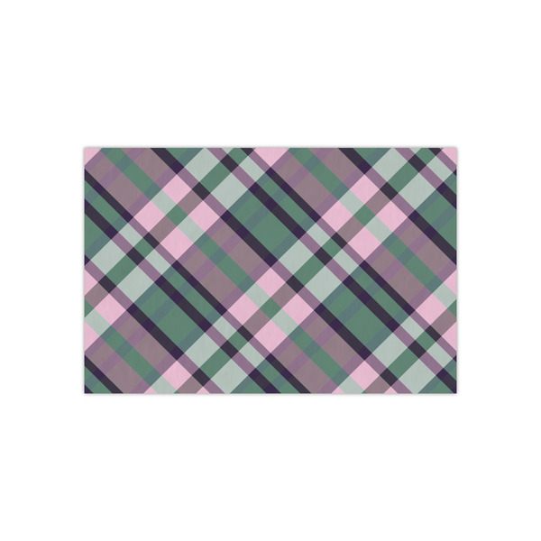 Custom Plaid with Pop Small Tissue Papers Sheets - Lightweight