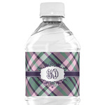 Plaid with Pop Water Bottle Labels - Custom Sized (Personalized)